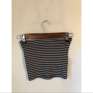 Brandy Melville striped tube top